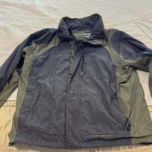 Columbia Men's Olive and Charcoal Performance Jacket